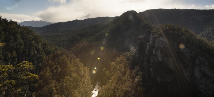 Alum Cliffs above the Mersey River