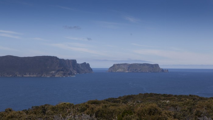 View from Mount Brown towards Tasman Island