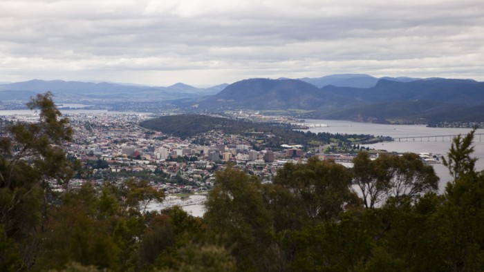 View of Hobart from The Signal Station