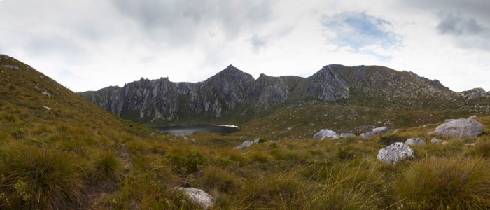 Approaching Lake Rhona