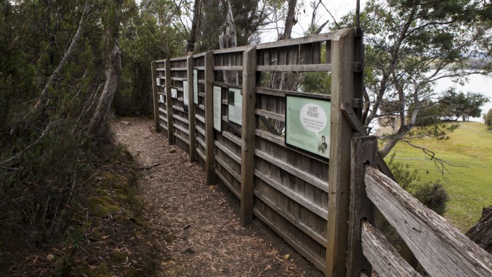 Platypus viewing area