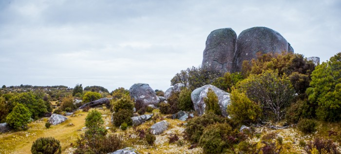 Boulders on Mount Poimena
