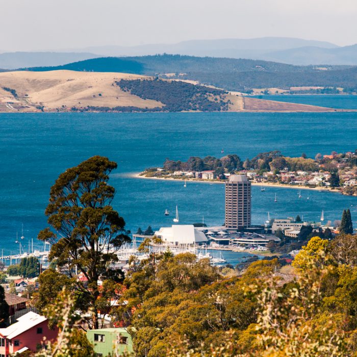 Views of the Derwent River and beyond